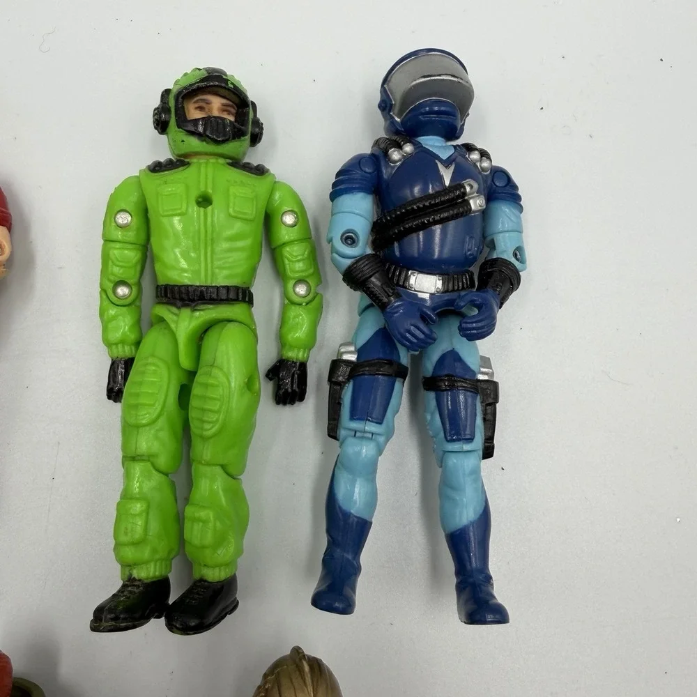 Vintage G.I. Joe Star‎ Brigade Lot PREDACON Cobra Commander Payload Black Star